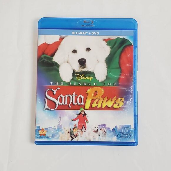 Santa Paws Blu-ray + DVD Disney The Search for Santa Paws Holiday Movie - Picture 1 of 3